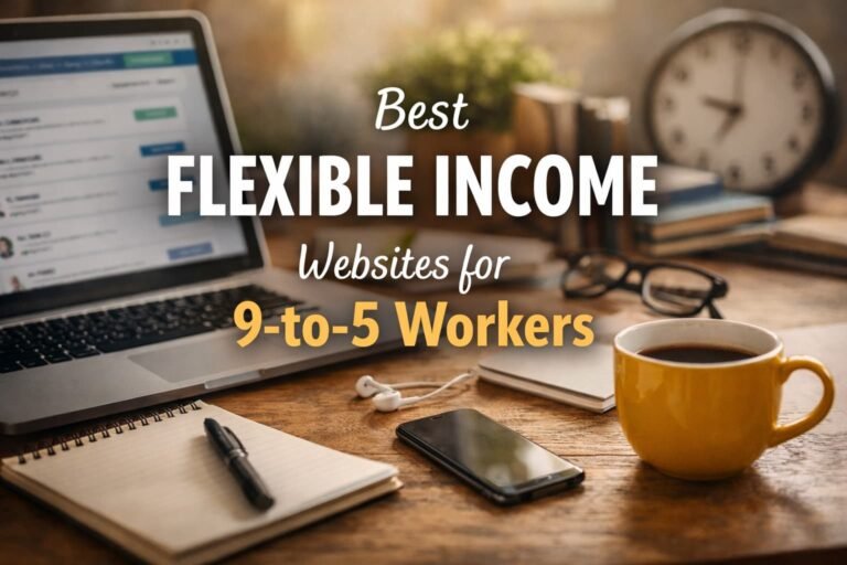 20 Best Flexible Income Websites for 9-to-5 Workers