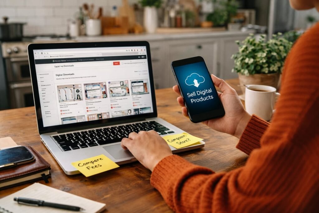 Where to Sell Digital Products Online Marketplace vs Online Storefront