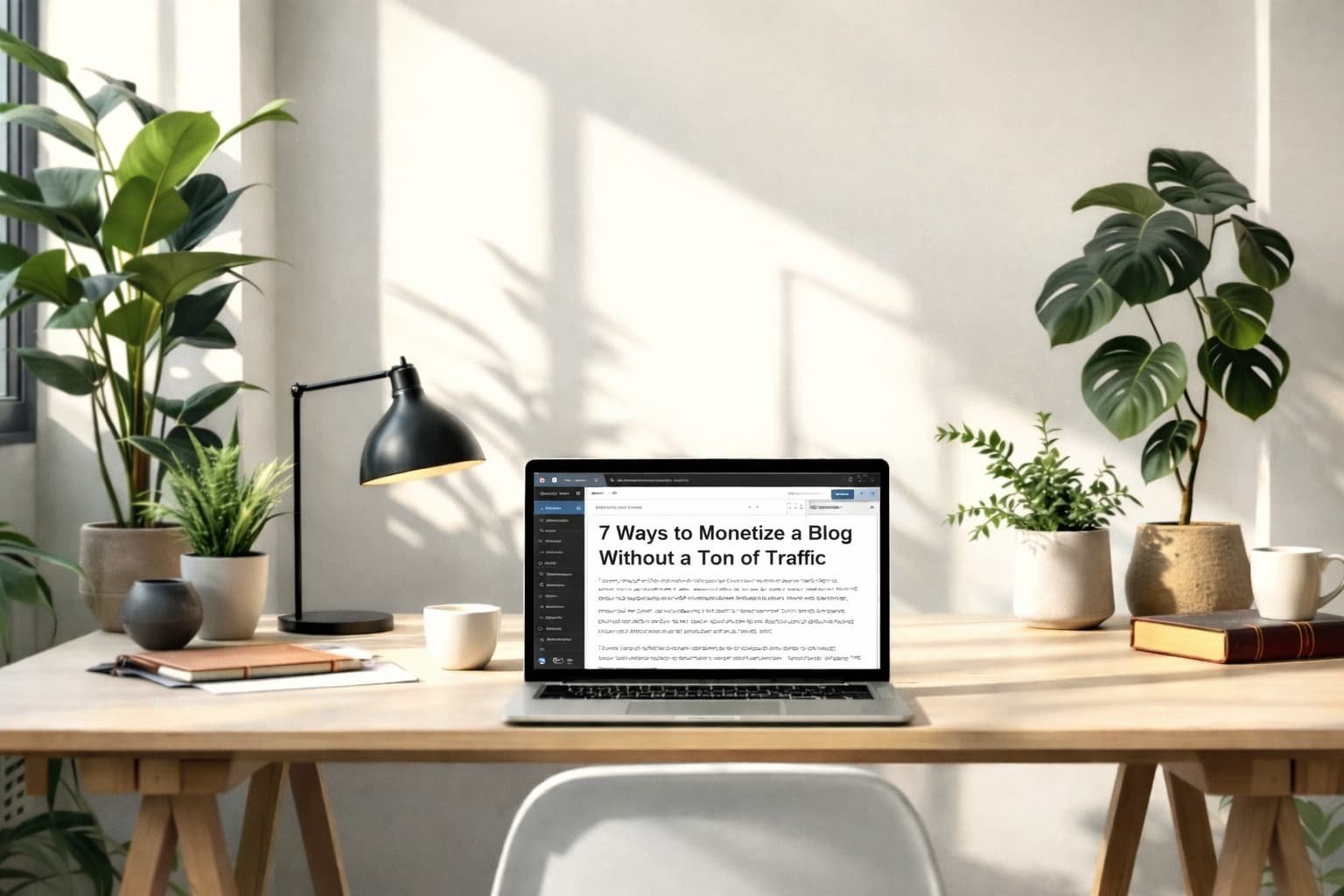 7 Ways to Monetize a Blog Without a Ton of Traffic