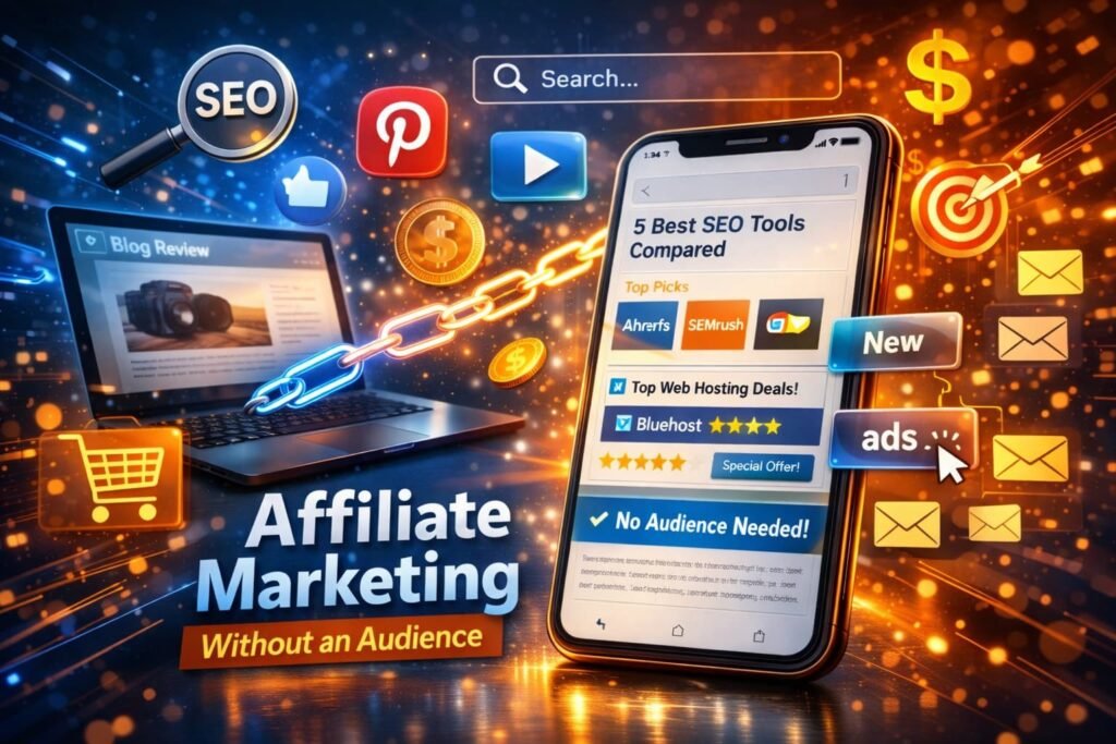 Affiliate marketing without an audience: Is it actually realistic?