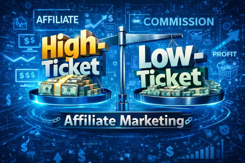 High-Ticket vs Low-Ticket Affiliate Marketing: What Actually Scales