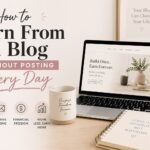 How to Earn From a Blog Without Posting Every Day