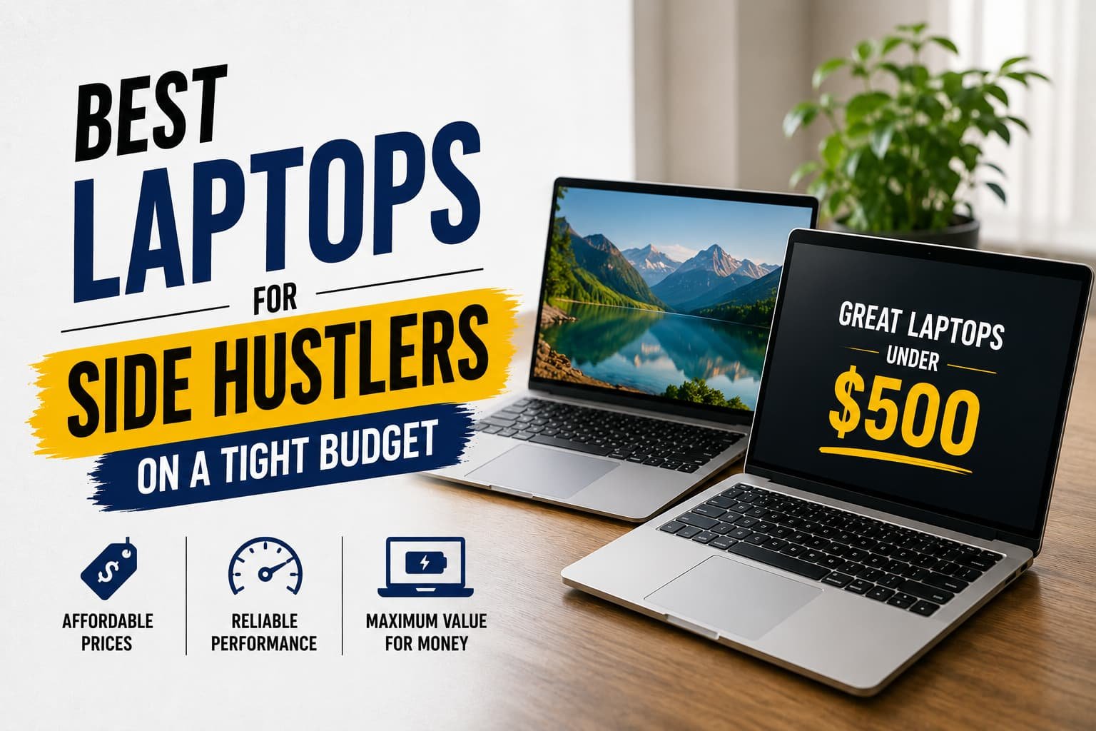 Best Laptops for Side Hustlers on a Tight Budget