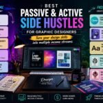 Best Passive and Active Side Hustles for Graphic Designers