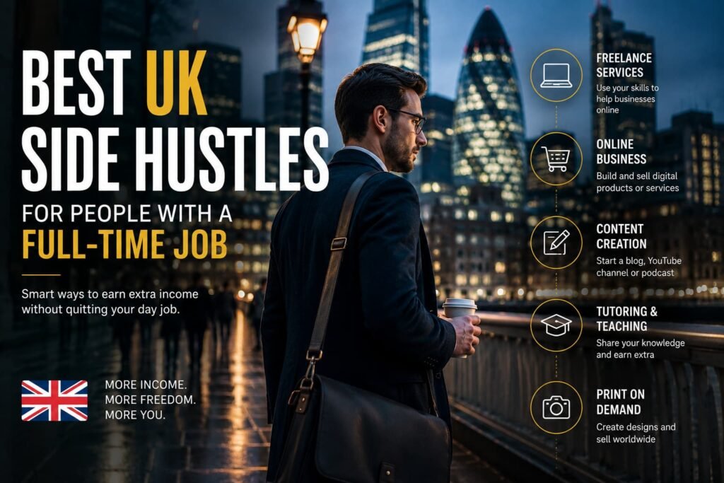 Best UK Side Hustles for People With a Full-Time Job