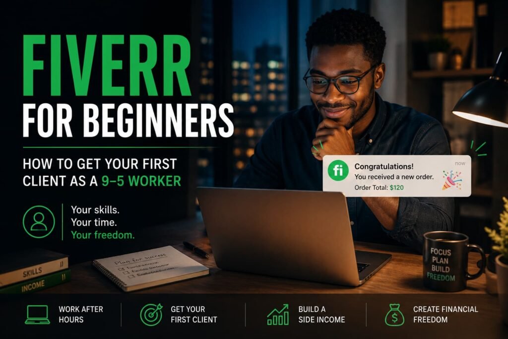 Fiverr for Beginners: How to Get Your First Client as a 9-5 Worker
