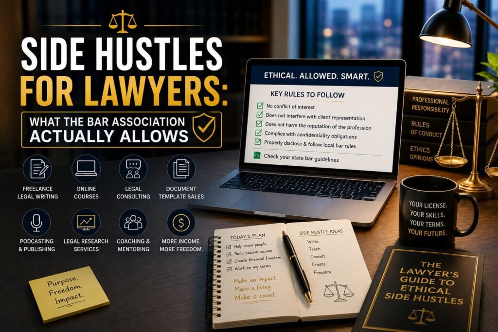 Side Hustles for Lawyers