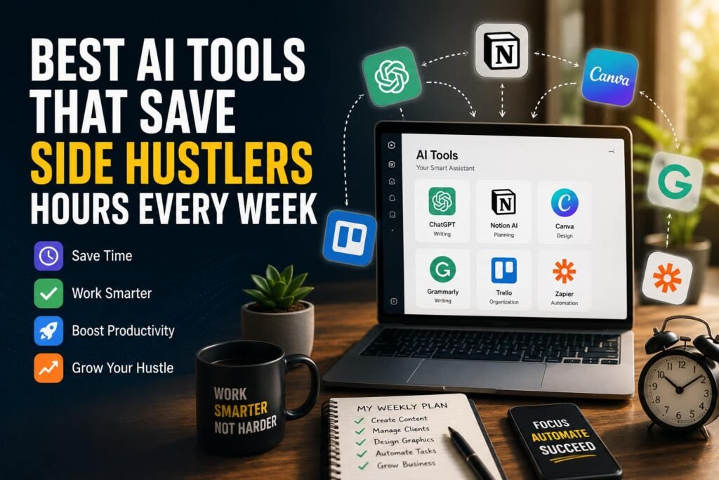 Best AI Tools That Save Side Hustlers Hours Every Week