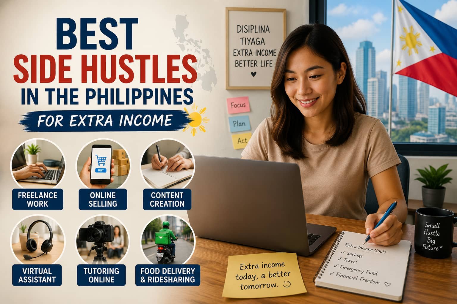 Best Side Hustles in the Philippines for Extra Income