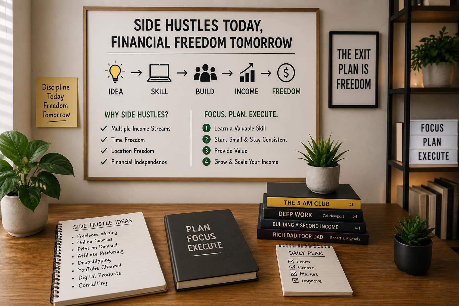 Side Hustles That Can Replace Your 9-5 Income Eventually